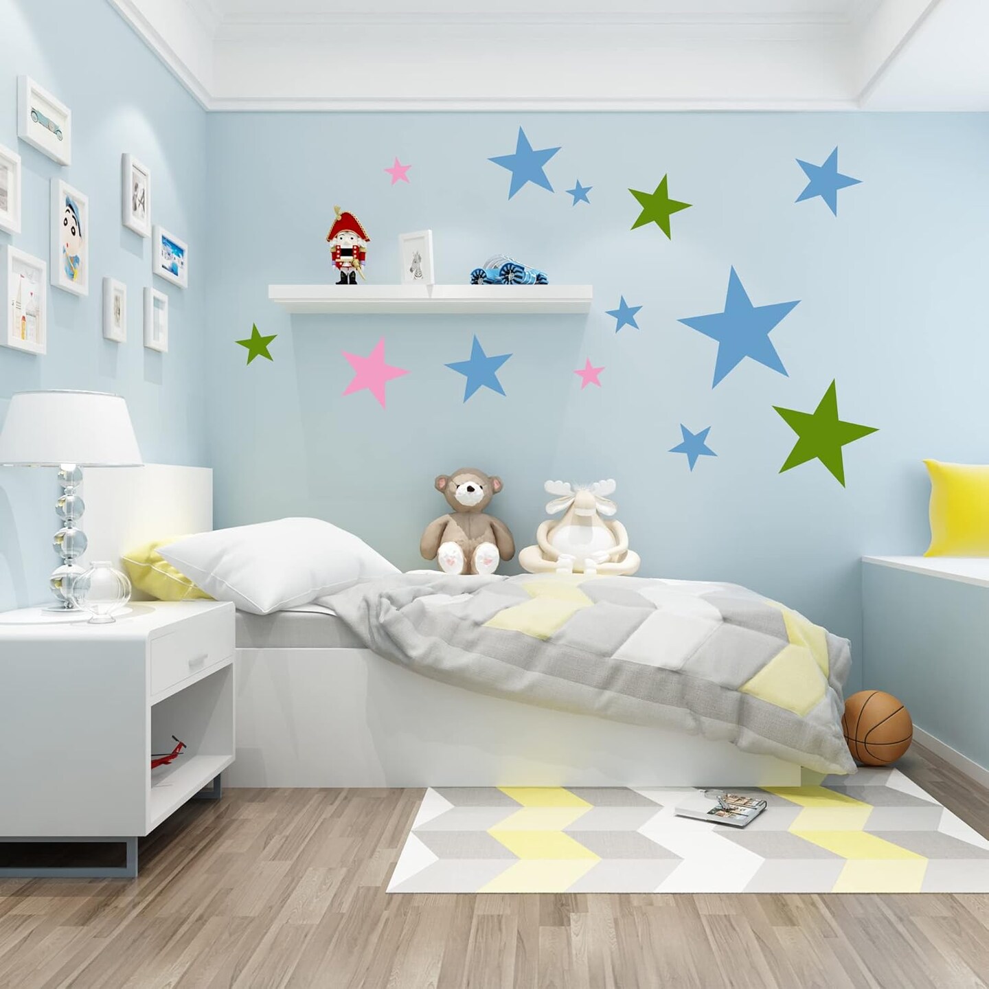 Large Star Stencil - Point Star Template (8 Sizes)