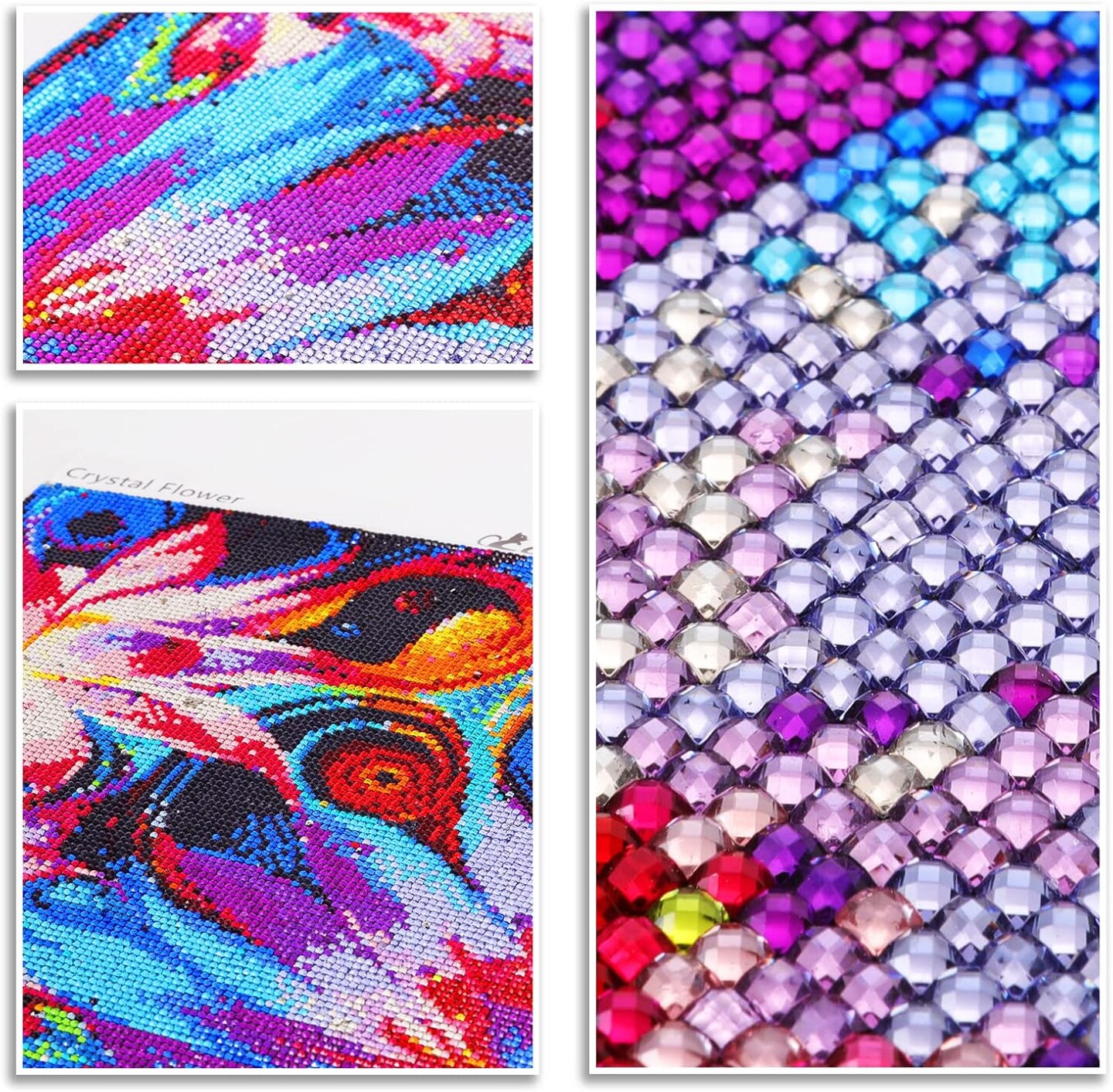 Square Rhinestone Diamond Painting Crystal (Cystal Square Drill) 13.78 x 2.76 x 1.97 inches