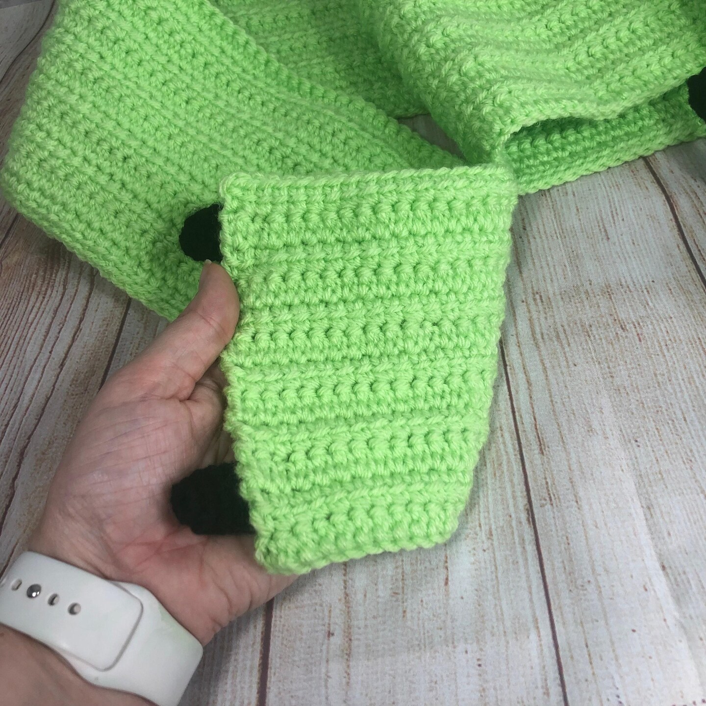 Gir from Invader Zim Hand Crochet Fan Art Scarf | MakerPlace