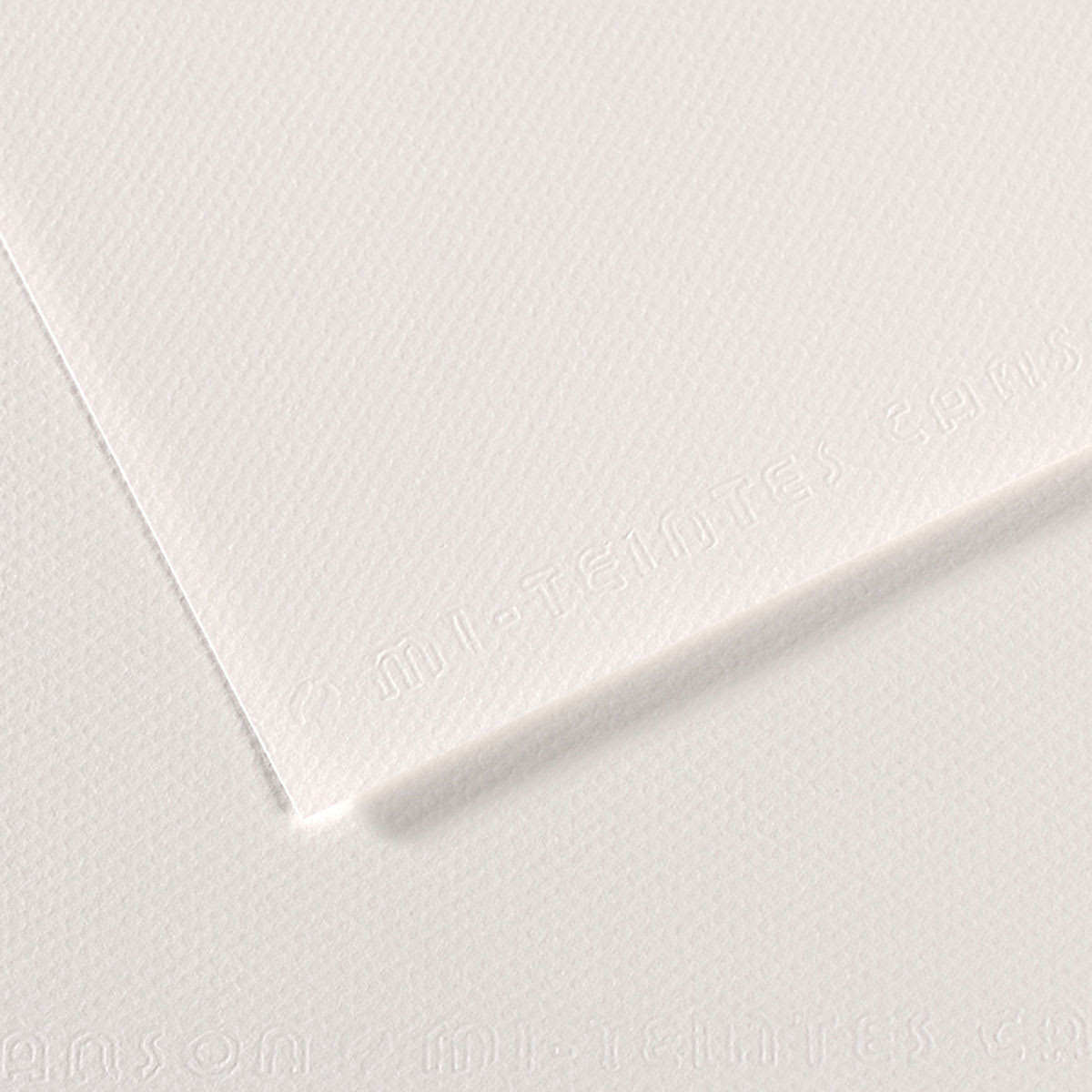 Canson Mi-Teintes Drawing Papers - 8-1/2" x 11", Cloud White, Pkg of 25 Sheets
