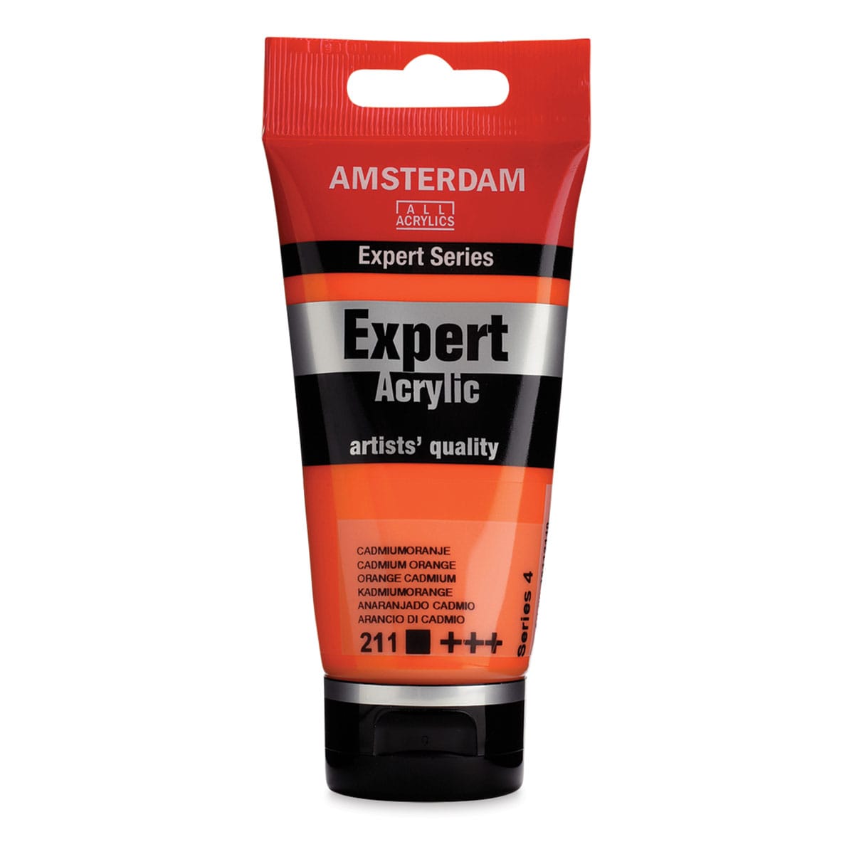 Amsterdam Expert Series Acrylics - Cadmium Orange, 75 ml tube