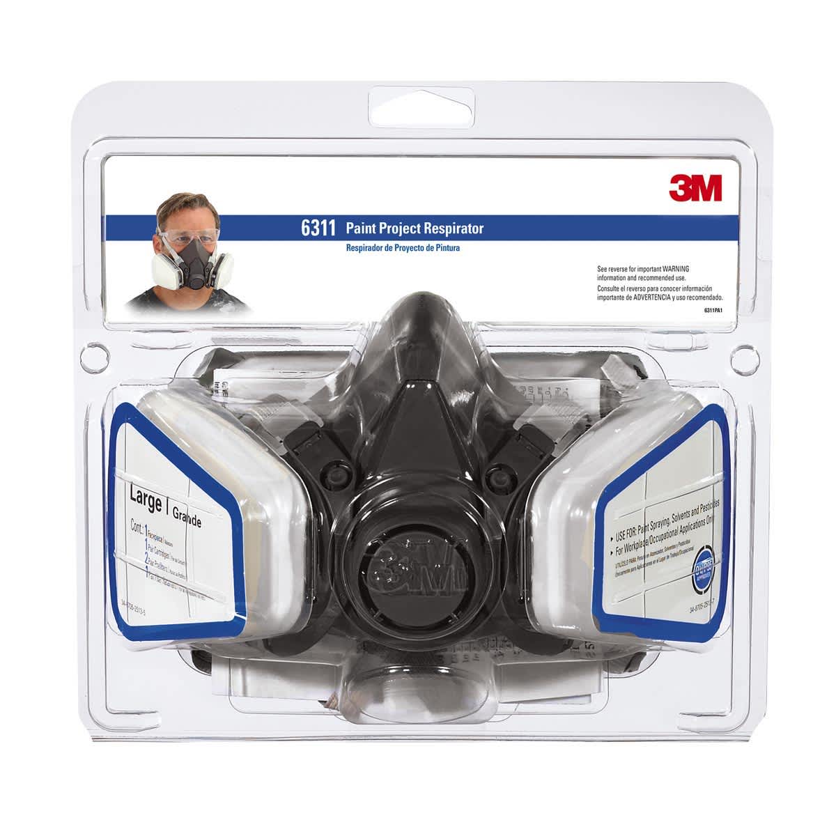 Tekk Protection Paint Project Respirators Large Non-Disposable