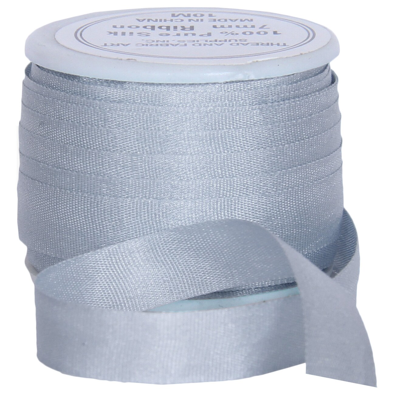Threadart 100% Pure Silk Ribbon - 3 Widths 2MM, 4MM, 7MM - 50 Colors Available