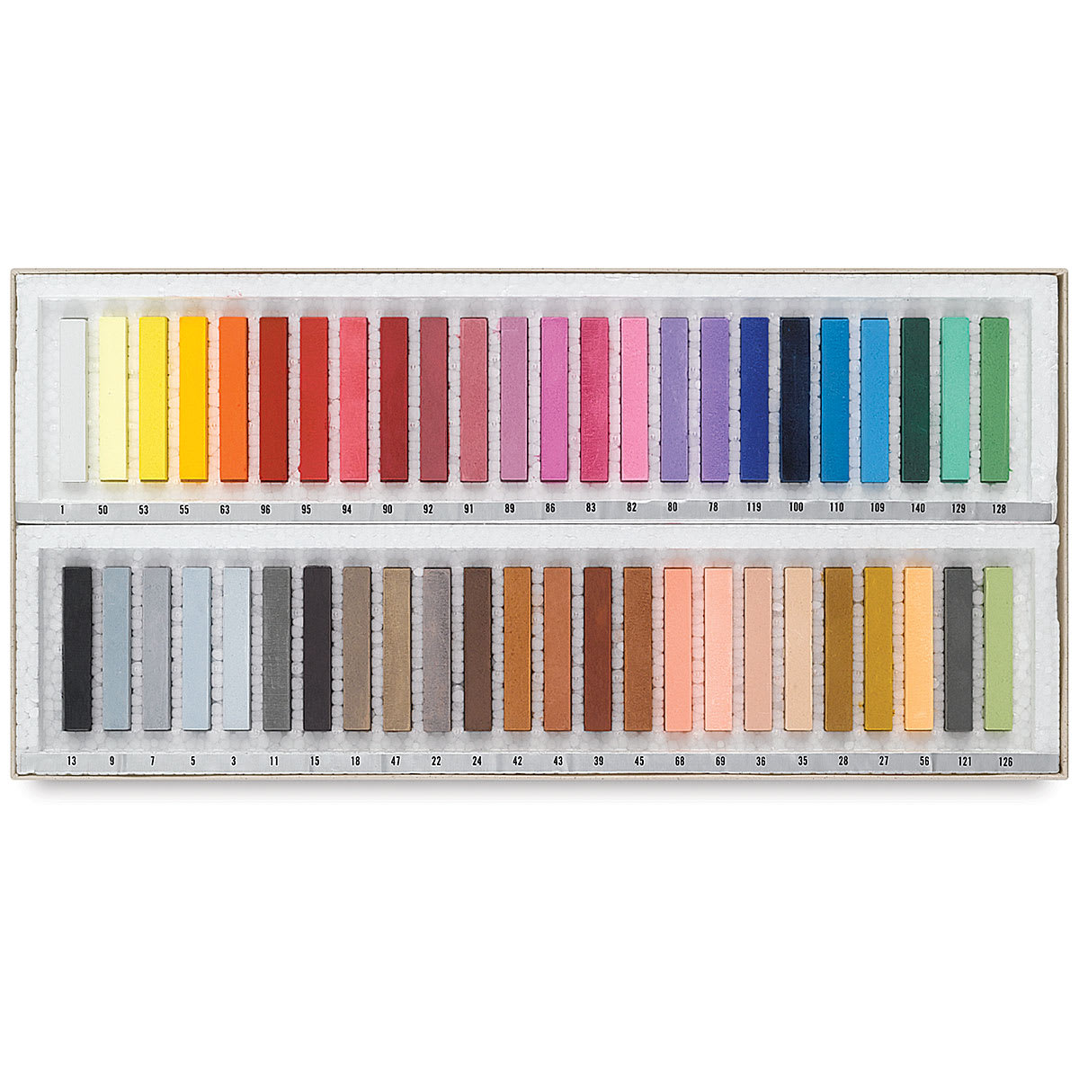 Holbein Artists' Soft Pastel Set - Portrait Colors, Set of 48