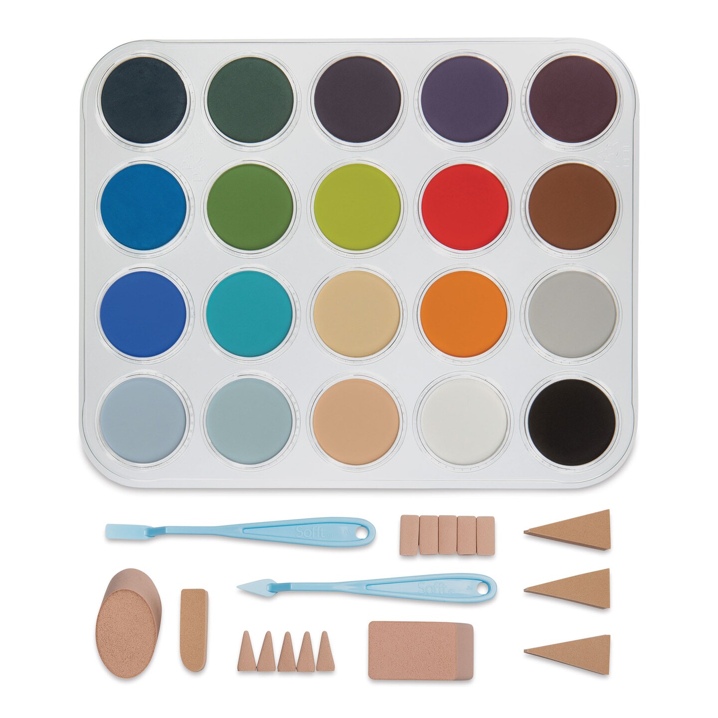 PanPastel Artists' Painting Pastels Set - Les Darlow Sky, Land, & Sea, Set of 20