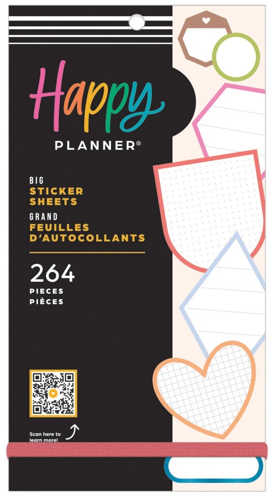 Happy Planner Big Sticker Value Pack 30/Pkg-Colorful Boxes