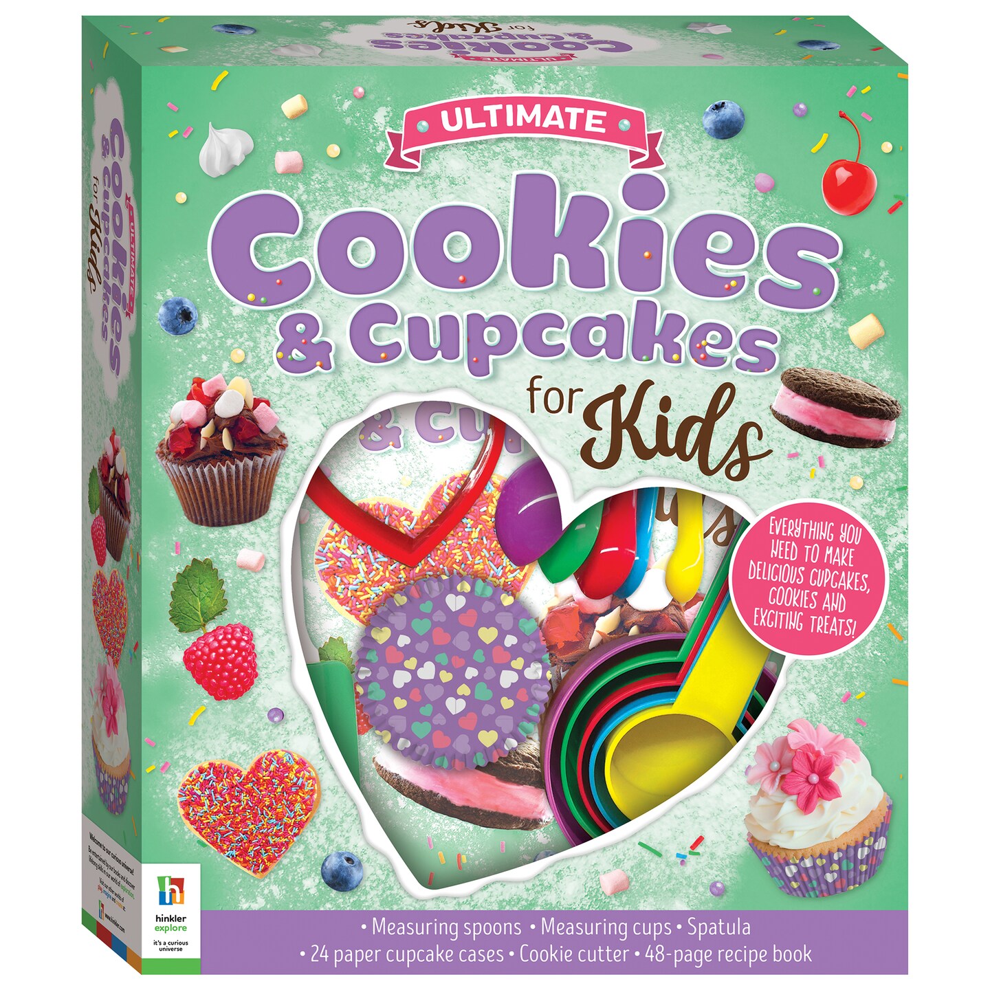 Ultimate Cookie &#x26; Cupcakes for Kids - Cookbooks for Kids - Cooking with Children - Baking Utensils and Guides - Children&#x27;s Hobbies - Learn to Bake Cookies and Cupcakes - Baking for Kids Aged 8 to 12
