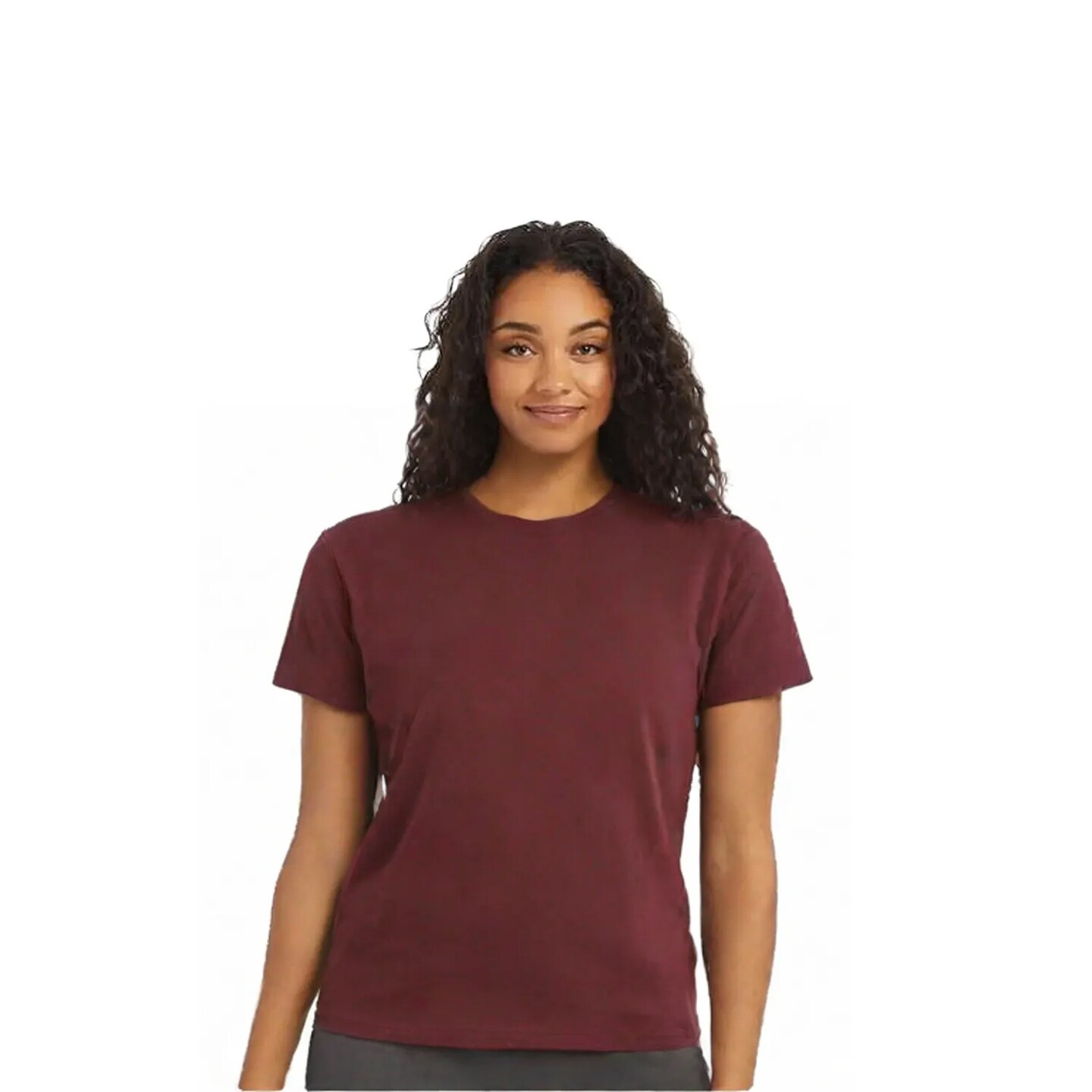 Hanes Unisex EcoSmart Cotton Polyester Blend Classic Fit Sustainable crewneck T Shirt For Screen Printing