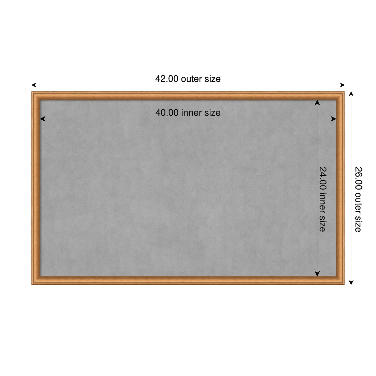 Salon Scoop Wood Framed Magnetic Board
