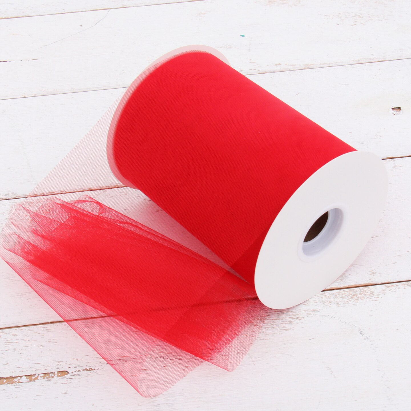 Threadart Premium Soft Tulle Mega Roll - 6" x 100 Yards (300ft) Fabric - For Wedding, Parties, Costumes, and Decoration