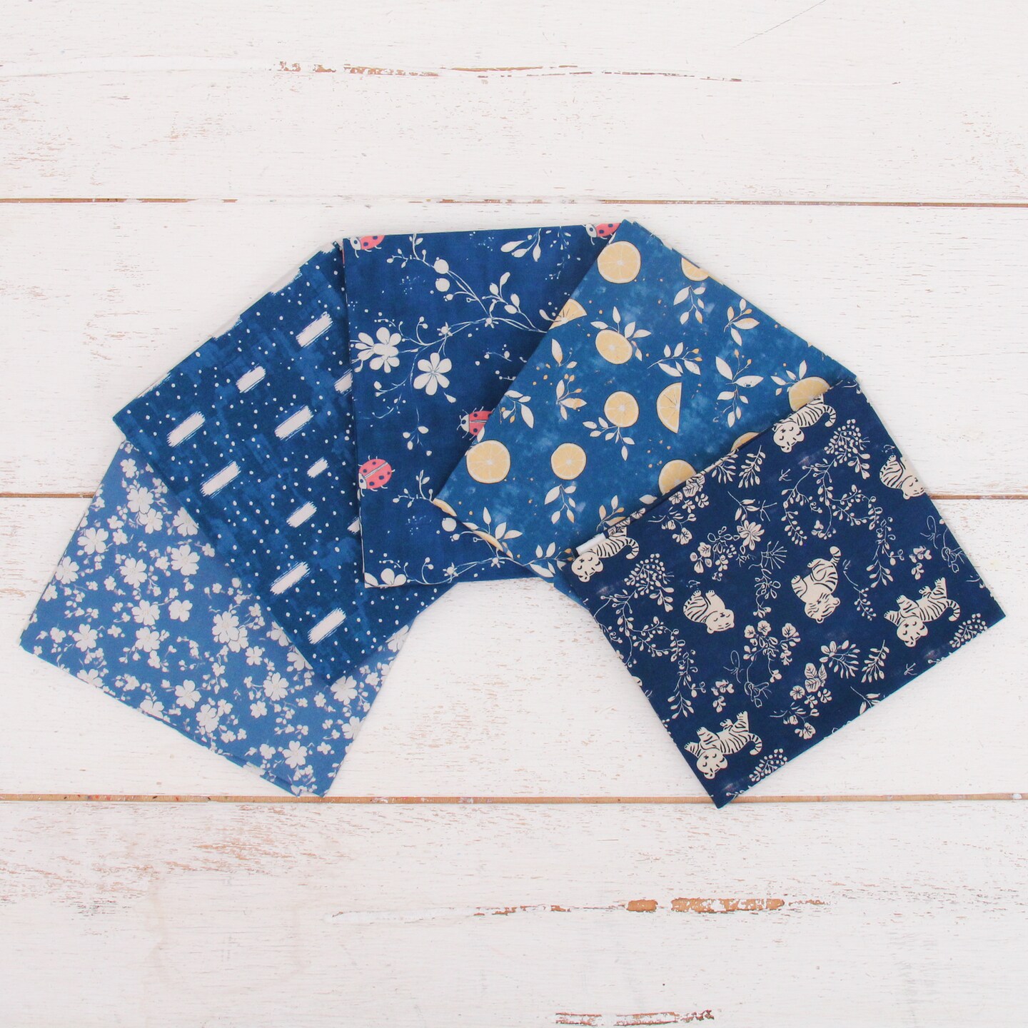 Threadart Fat Quarters Fabric Bundles -100% Cotton - 100% Cotton Sewing and Quilting Fabric - Full Size Fat Quarters 18"x21"