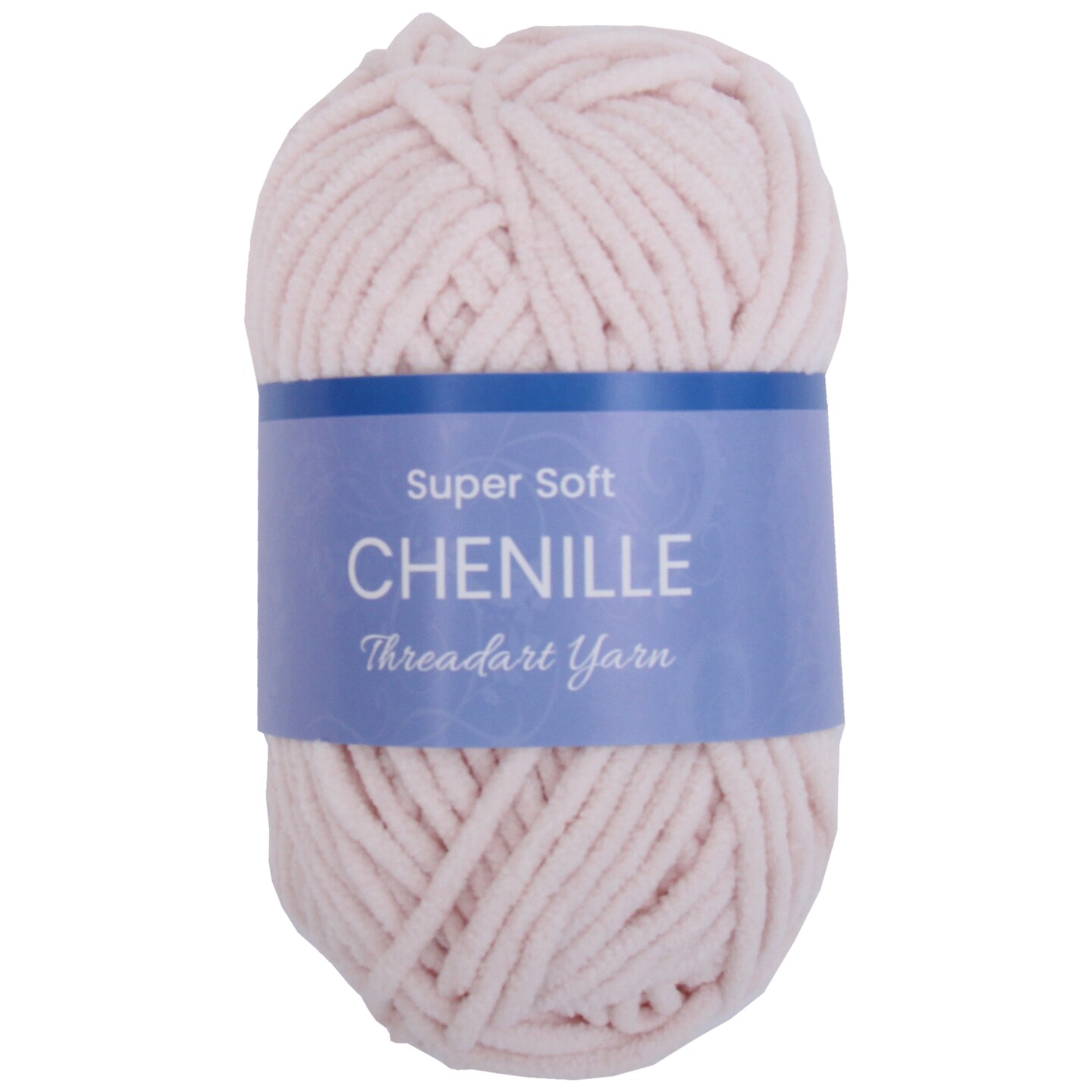 ThreadArt #5 Chenille Yarn for Crocheting, Knitting, Amigurumi, Super Soft Plush Velvet Yarn - 50 Gram 60 yds Fluffy Yarn Skeins
