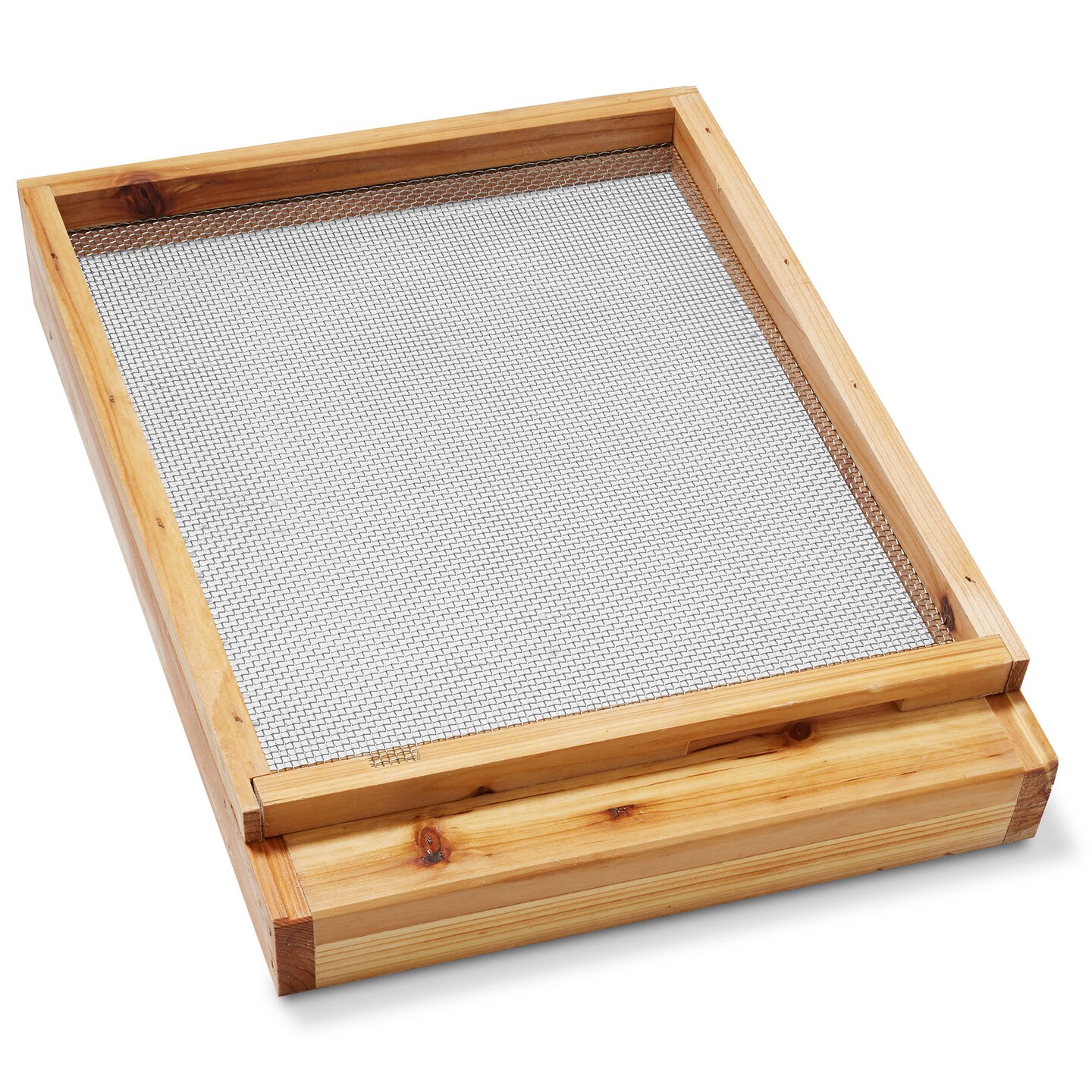 Honey Keeper Beehive Screened Bottom Board Dipped in 100% Beeswax for Langstroth Beekeeping