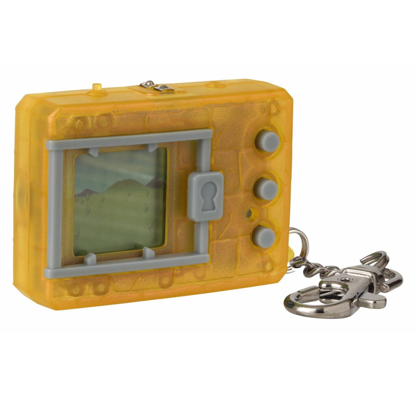 Bandai Original Digimon Digivice Virtual Pet Translucent Yellow