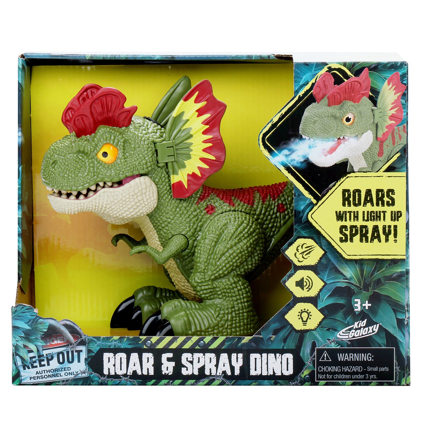 Kid Galaxy Dino Dilophosaurus Water Streamer &#x26; Mister