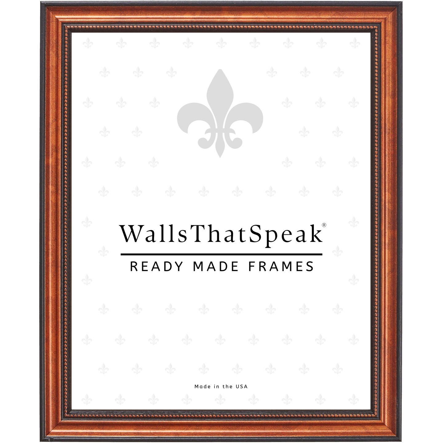 11x14 Picture Frame, Stratton 0.75 Inch Wood Moulding, Wall Display Frame for Art, Posters, or Photos by wallsthatspeak