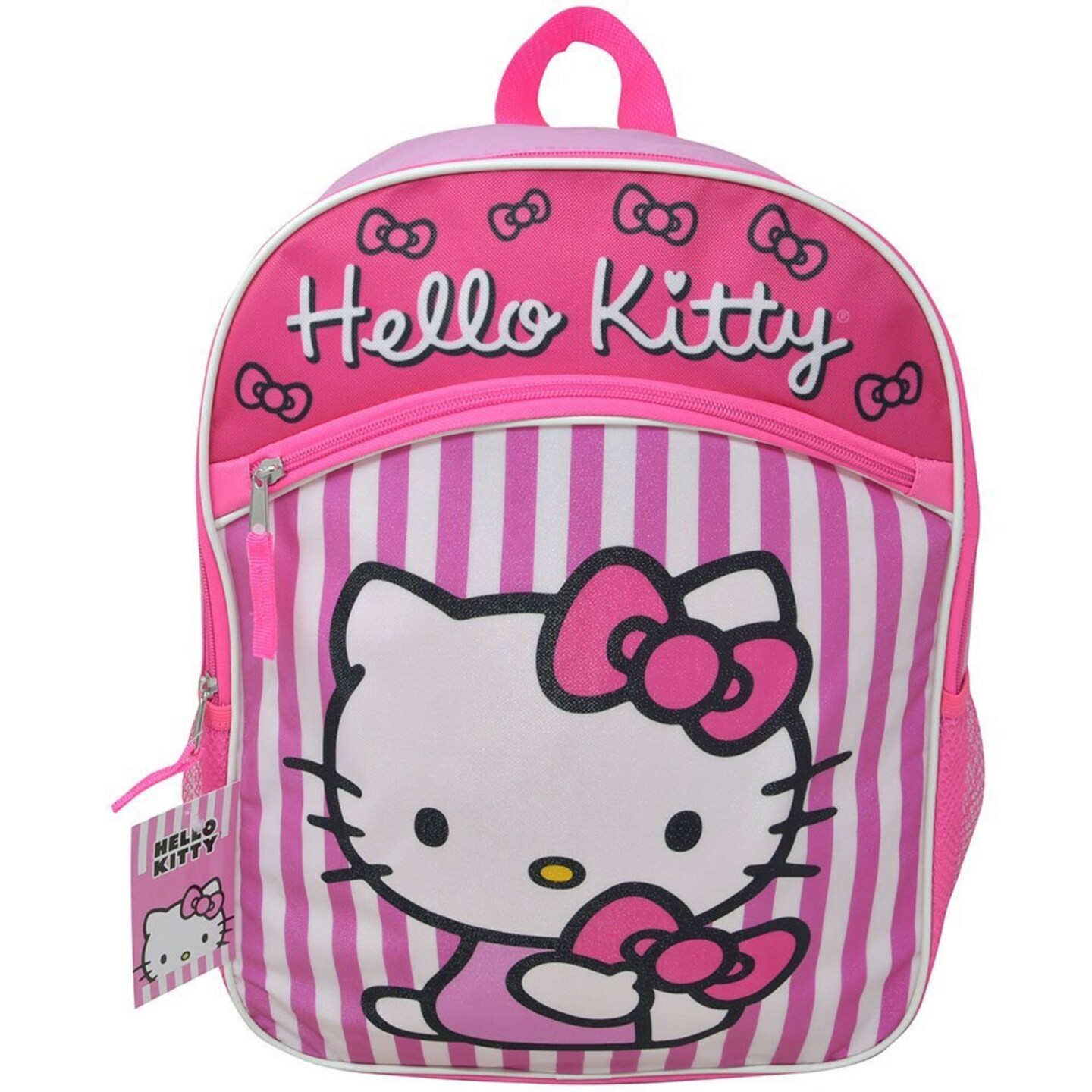 Hello Kitty 16” Backpack with Front Pocket Iconic Character Design