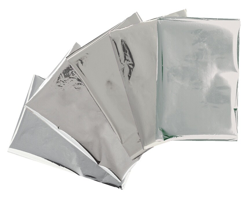 Heatwave Foil Sheets 4&#x22;X6&#x22; 30/Pkg-Silver