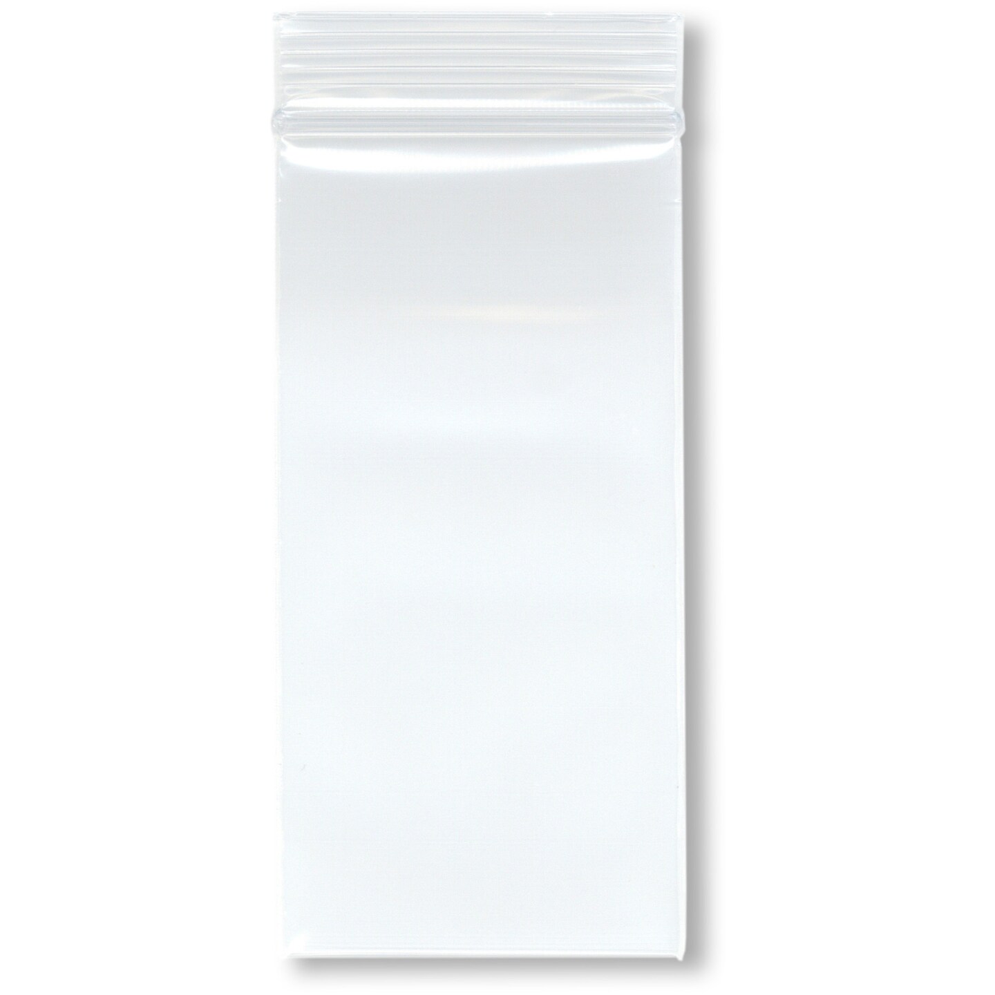 Plymor 2" x 4" (Pack of 100), 4 Mil Heavy Duty Zipper Reclosable Plastic Bags