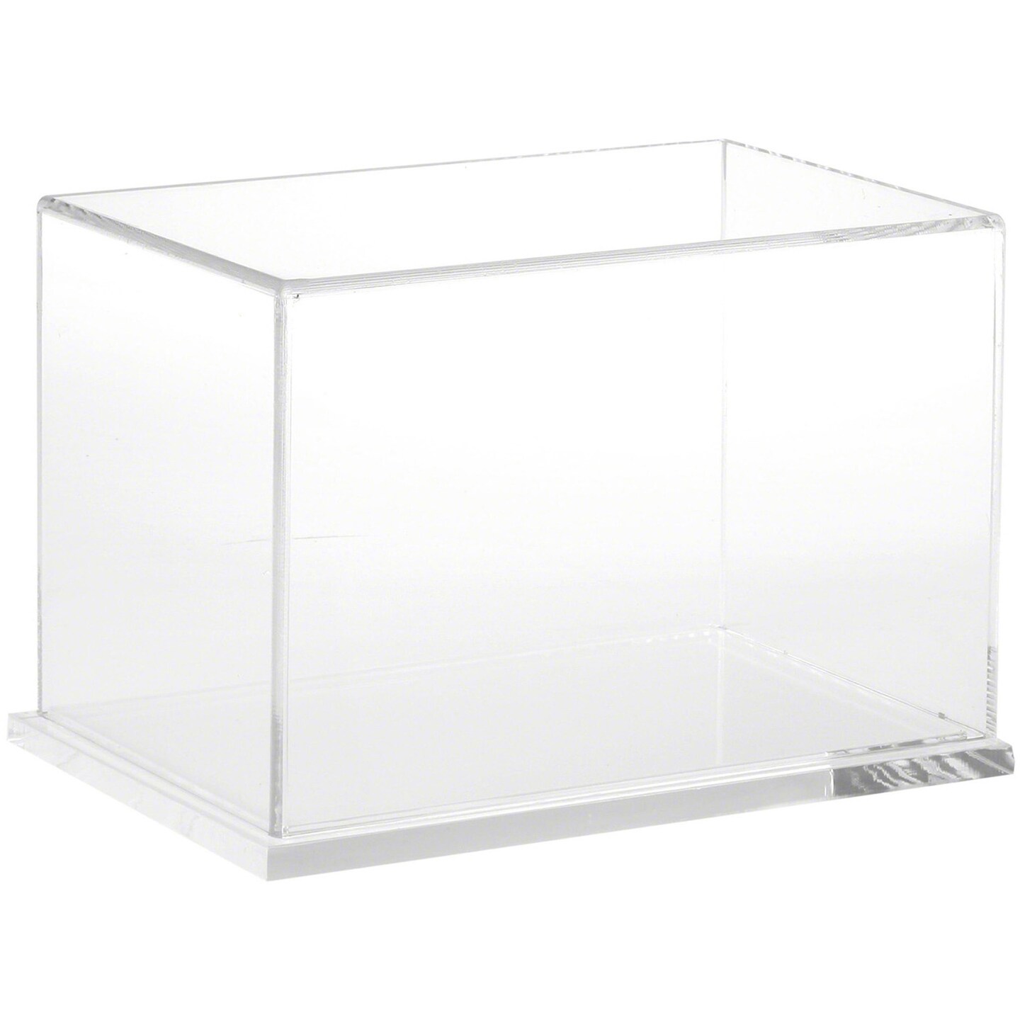 Plymor Clear Acrylic Display Case, 9&#x22; W x 6&#x22; D x 6&#x22; H