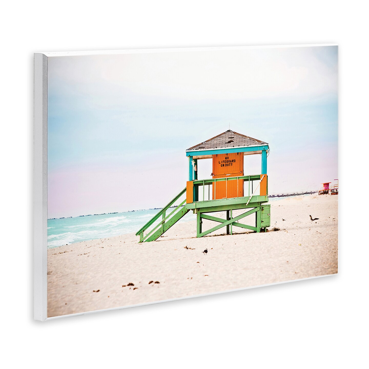 Stupell Industries No Lifeguard On Duty Wall Plaque Design by Seven Trees Design