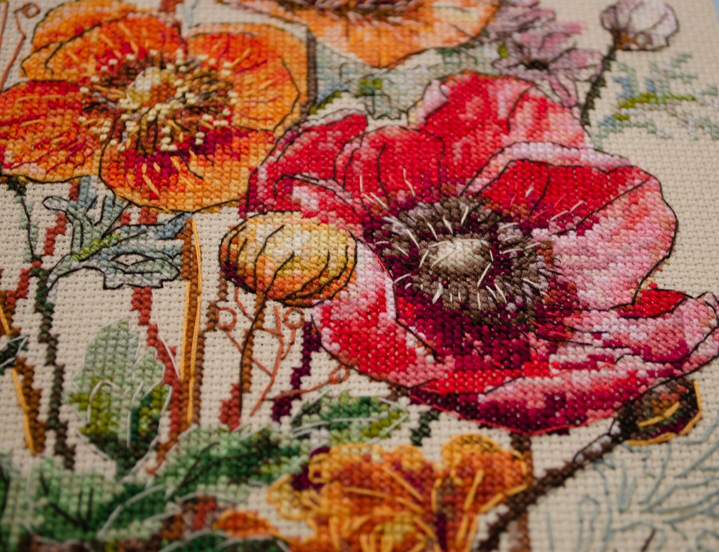 Cross-stitch kit - Meadow&#x60;s Whisper AH-270