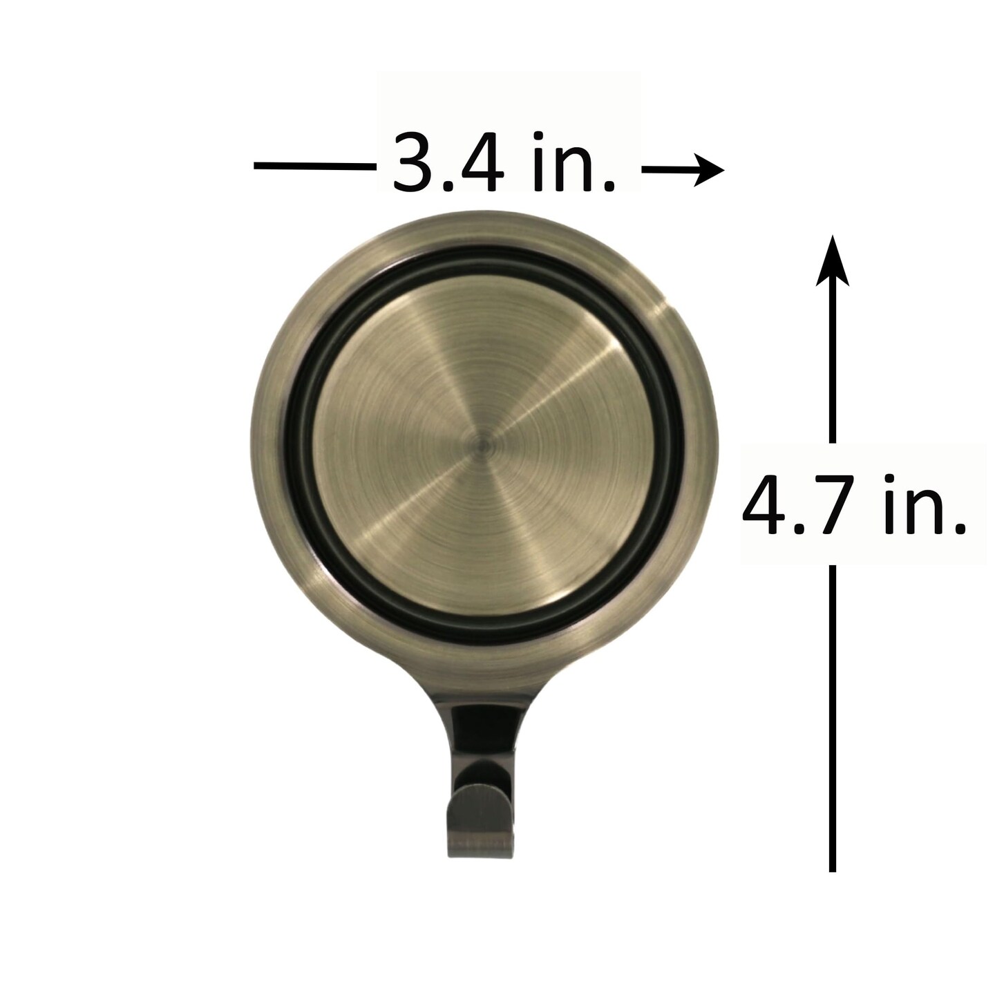 Attract Pinch-Free Magnetic Wreath Hanger 2-Pack