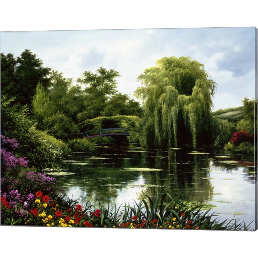 By the Lake by Anthony Casay 20&#x22; x 16&#x22; Canvas Wall Art