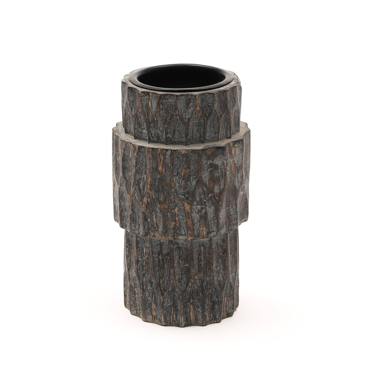 Elegant Wooden Centerpiece Candle Holder