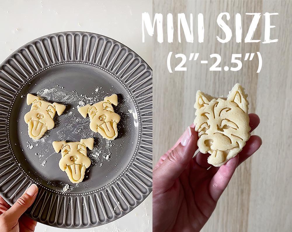 Cookie cutter stamp mold top