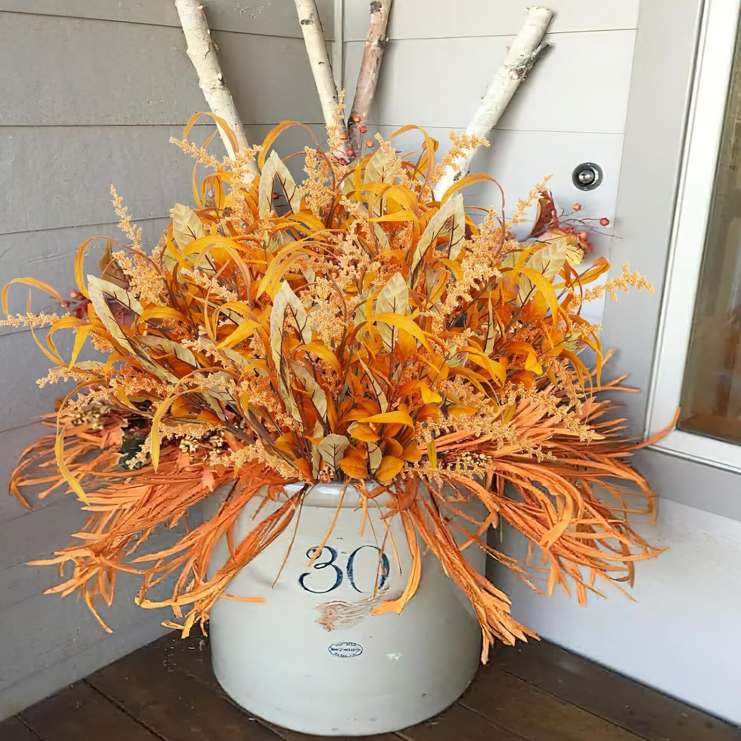3 Pcs Artificial Fall Flowers Autumn Flowers