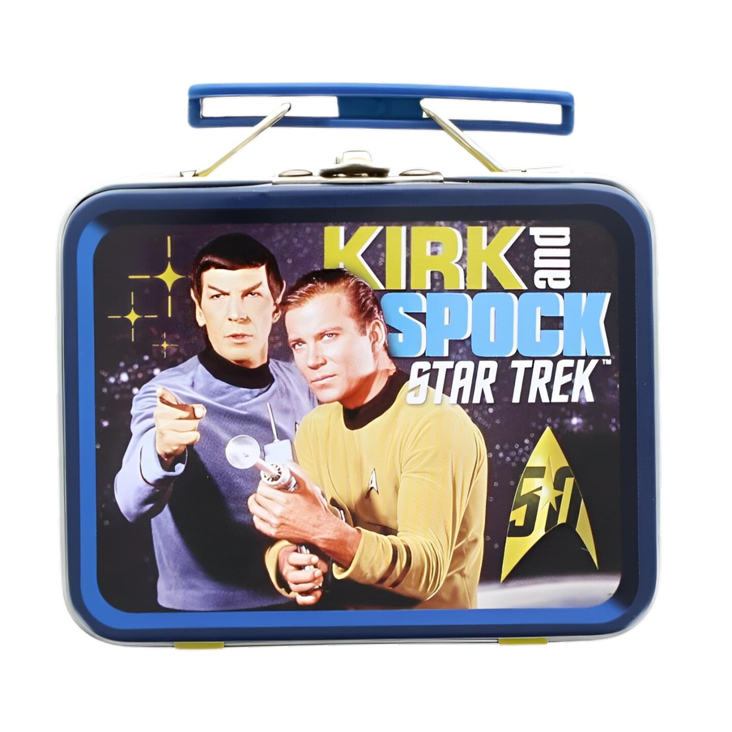 Star Trek: TOS Kirk &#x26; Spock Mini Tin Lunch Box