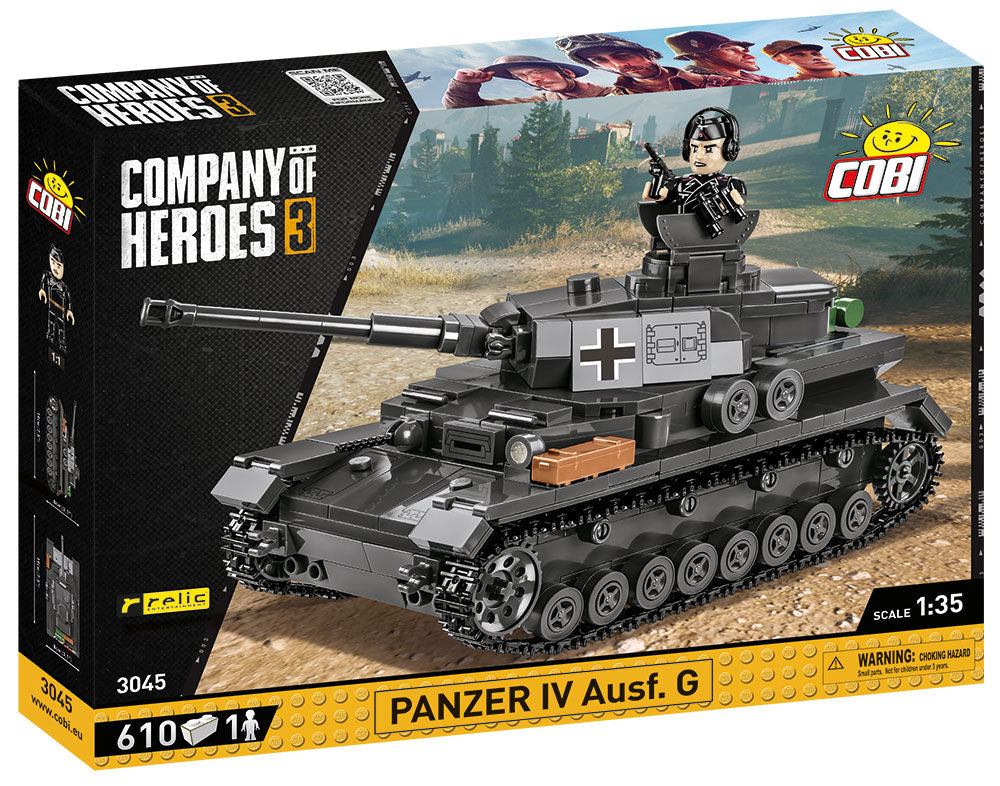 COBI Company of Heroes 3 Panzer IV Ausf. G.Tank