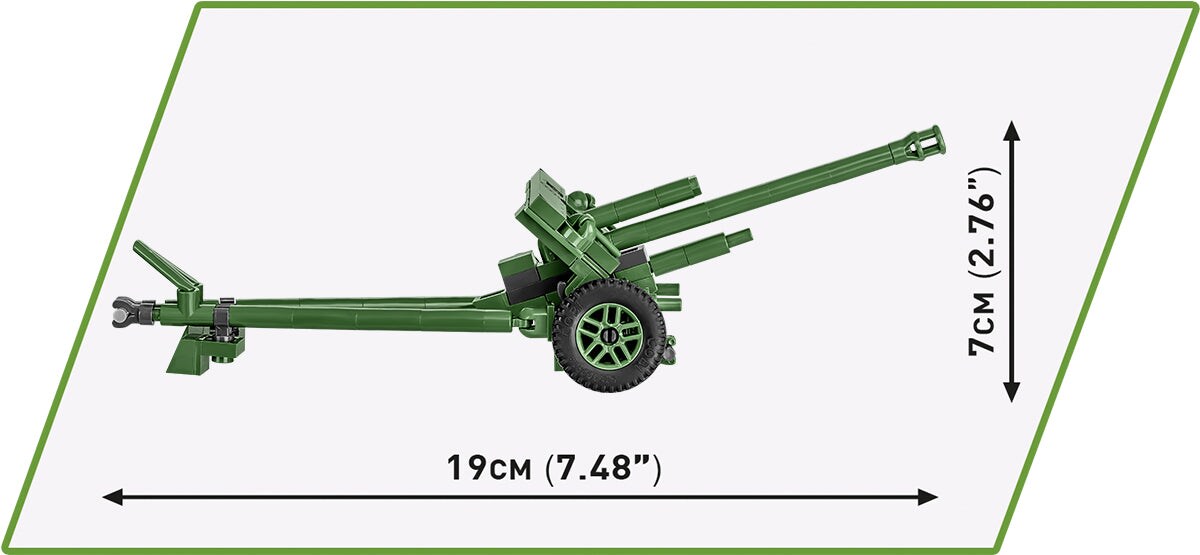 COBI Historical Collection: World War II ZiS-3 SOVIET GUN