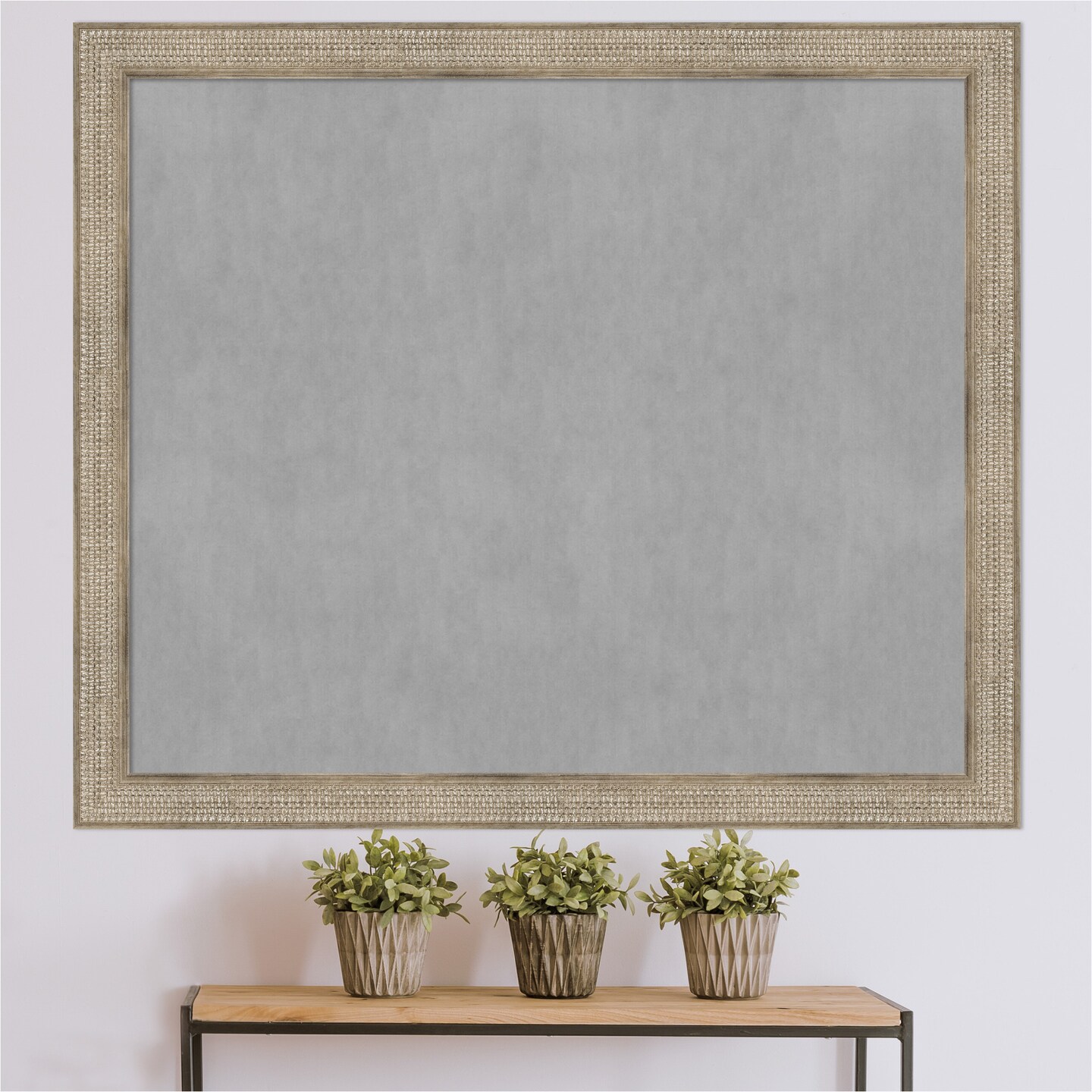 Trellis Wood Framed Magnetic Board