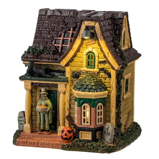 Lemax Spookytown Gentleman Ghouls Treats