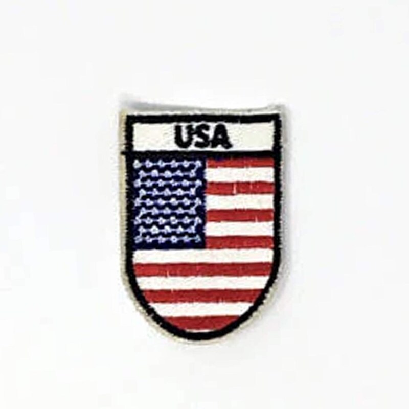 Iron On Country Flag T-Shirt Patches Multiple Nations Available