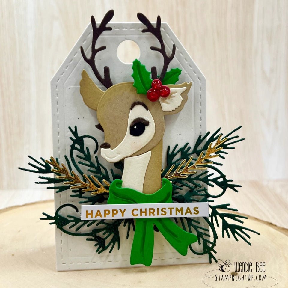 Lovely Layers: Vintage Reindeer - Honey Cuts - Stand-Alone Dies