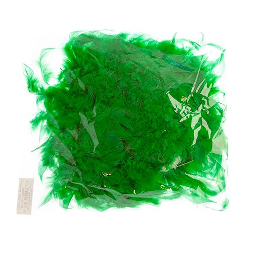 John Bead 2yds Chandelle Turkey Flat Boa Feathers, 40g/60g/80g