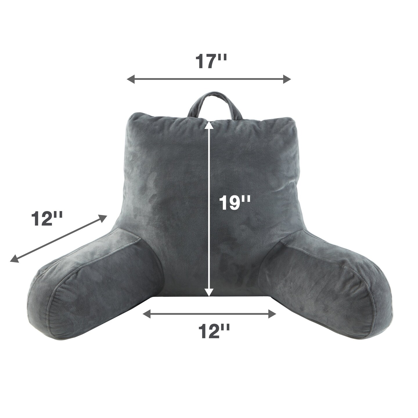 Cozy Reading Pillow With Removable Cover- Perfect Back Support For Reading And Relaxing