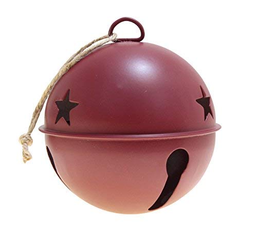 Jingle Bell Ornaments, 3.35-inch Diameter, 6-Pack