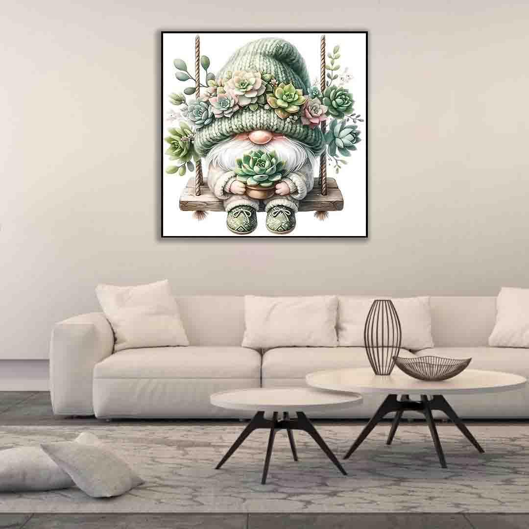 Stamped Cross Stitch Kits for Adults Beginner,Succulents Counted Cross Stitch Kits