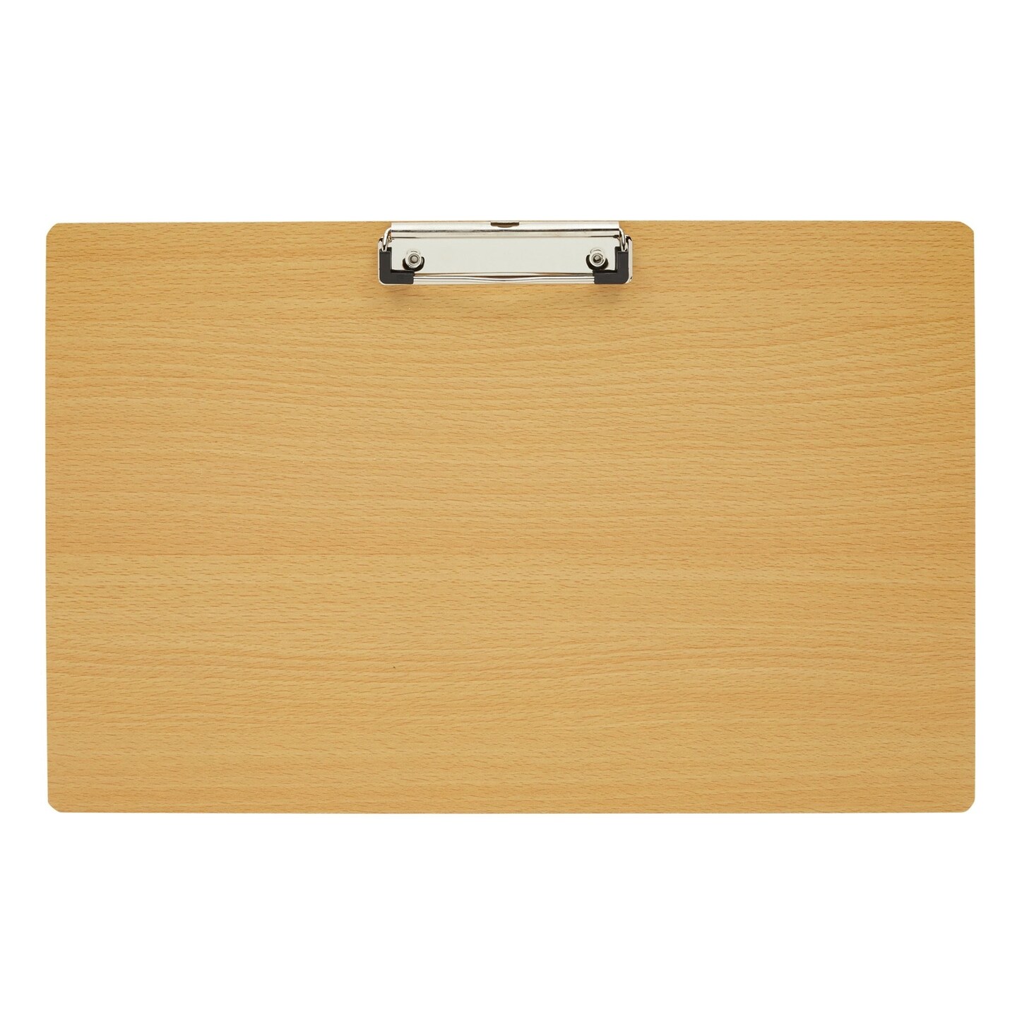 Extra Large Wooden Clipboard 11x17.3 - Wood Horizontal Lap Board with Clip for Drawing Sketch, 3mm Thick