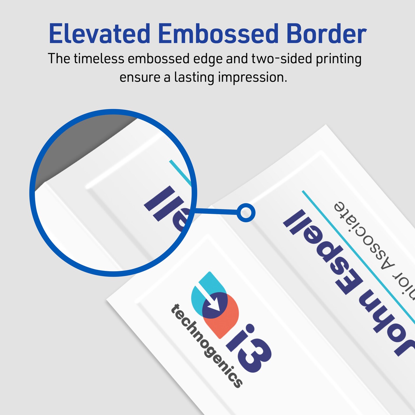 Avery Printable Tent Cards with Sure Feed Technology, 2.5" x 8.5", White with Embossed Border, 2-Pack, Total of 200 Blank Place Cards for Laser or Inkjet Printers (25305)