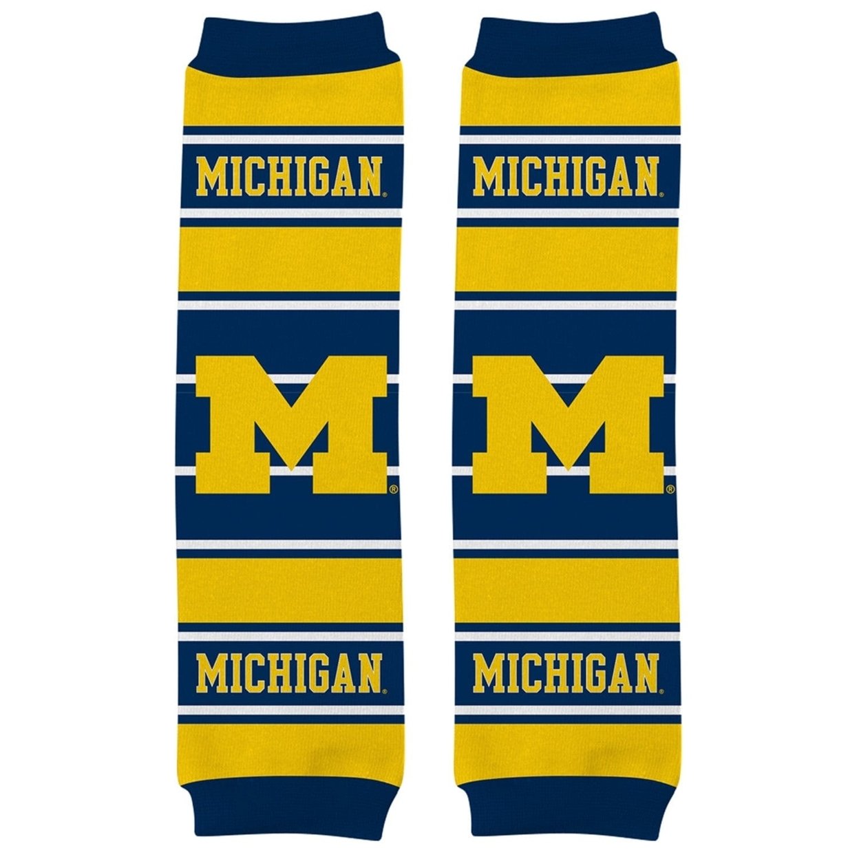 Michigan Wolverines Baby Leg Warmers