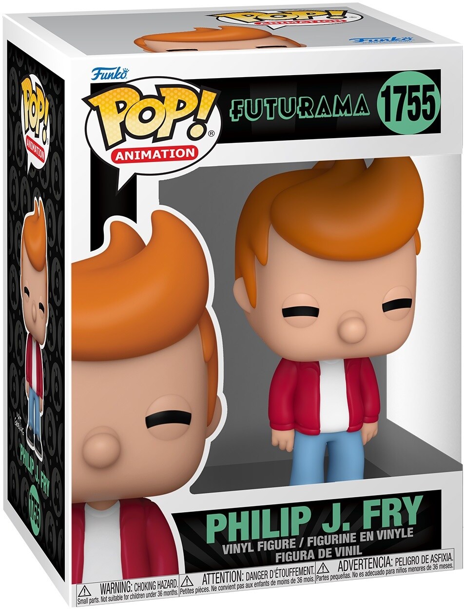 FUNKO POP! Animation: Futurama: Philip J. Fry [COLLECTIBLES] Vinyl