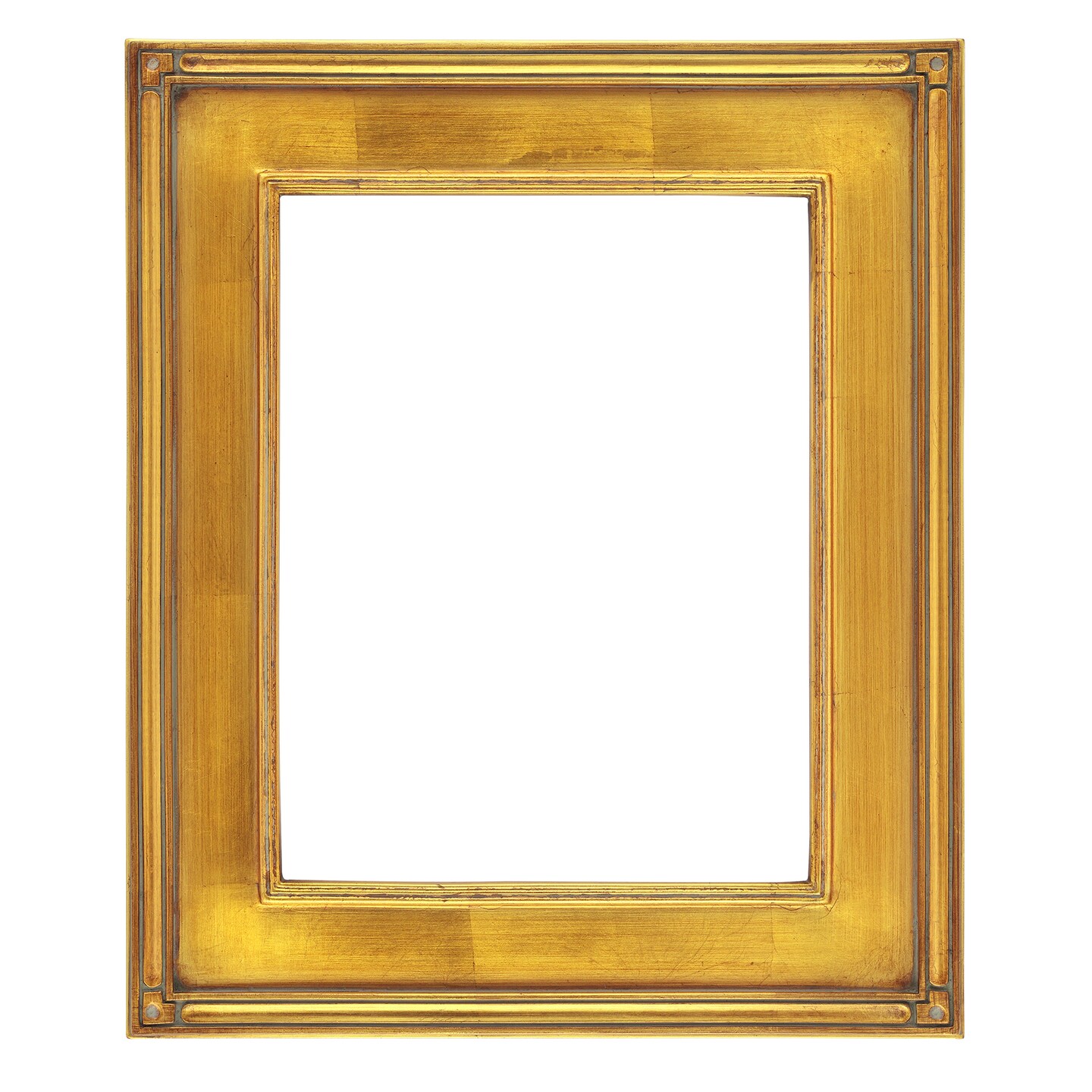 Creative Mark Plein Air Museum Collection De Stijl Open Back Art Frame - 18x24 Gold - Art Deco Style Wood Composition Hand-Leafed Museum-Quality Closed-Corner | Does Not Include Glass or Backing