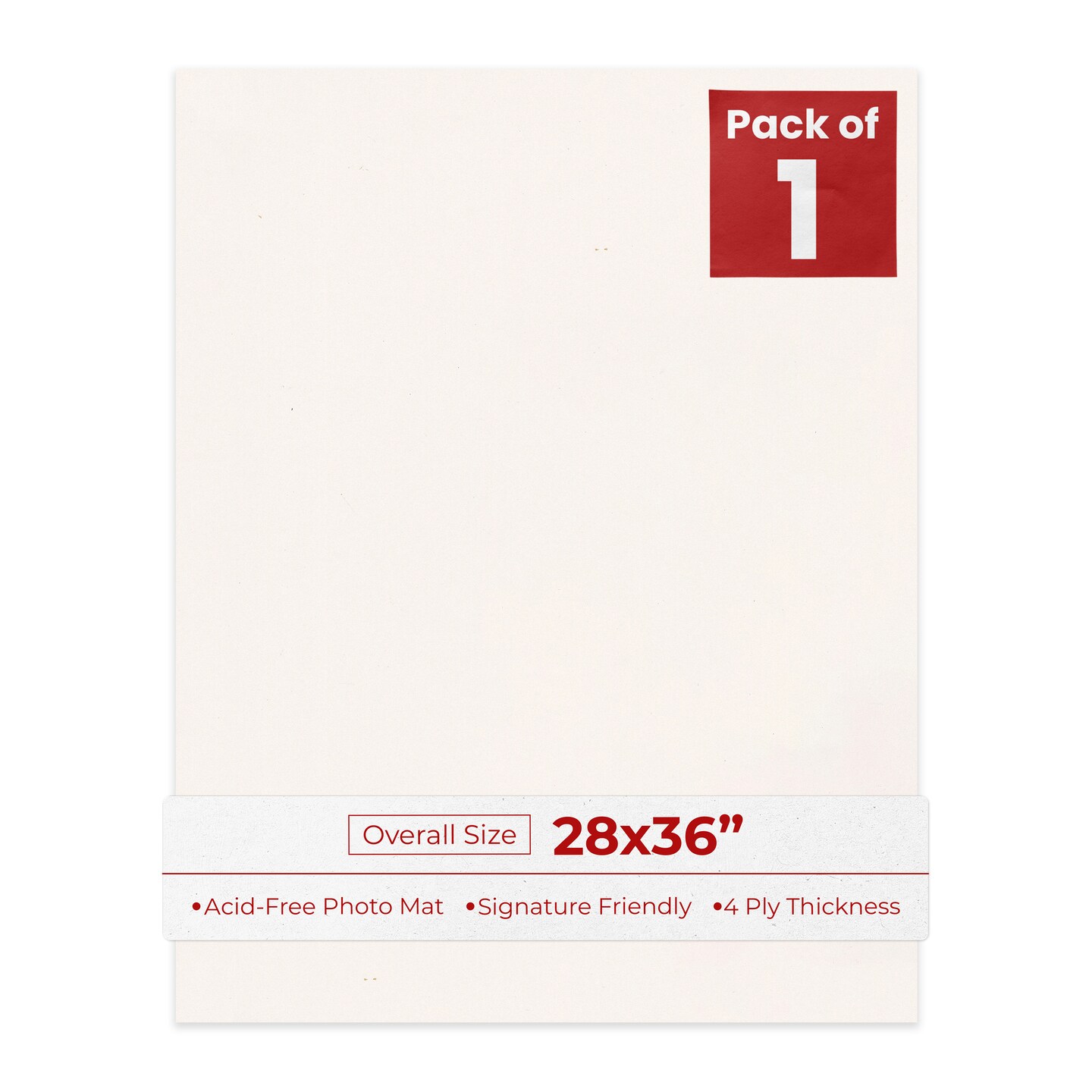Silver Mist 28x36 Uncut Mat Board - Blank Sheets, No Opening, Color ...