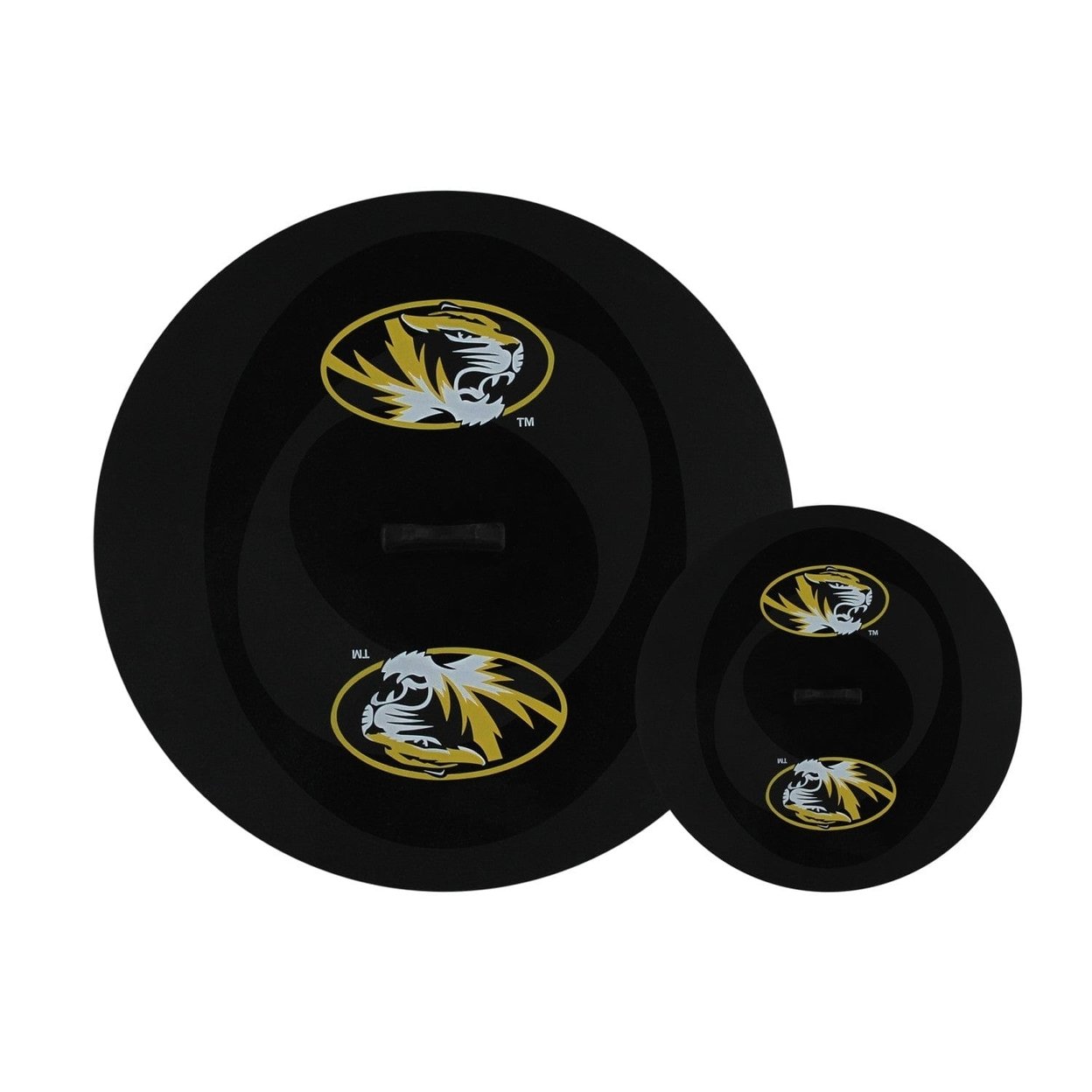 Masterpieces Missouri Tigers Food-Grade Silicone Topperz Lids Dishwasher Safe
