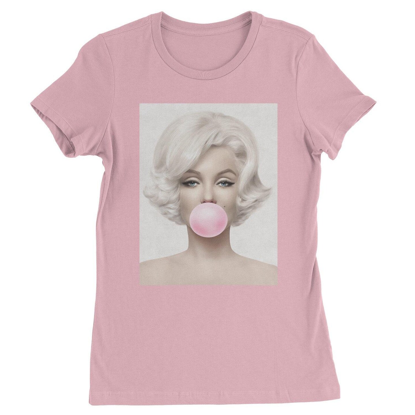 Marilyn Monroe Shirts, Halloween Shirts, Pink Bubble Gum Womens T
